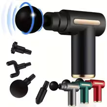 USB Mini Massage Gun Fascia Machine Muscle Relaxation Vibrating Gun Rod