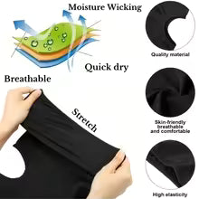 3 Pieces Quick-dry Balaclava Sports Full Face Mask
