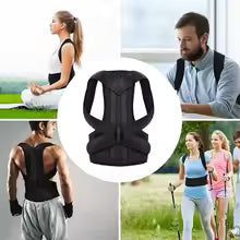 Get Upright Posture with IYDoaMea Adjustable and Breathable Polyester Posture Corrector