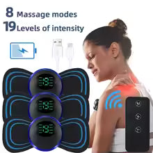 EMS Electric Neck Massager Muscle Massage Stimulator